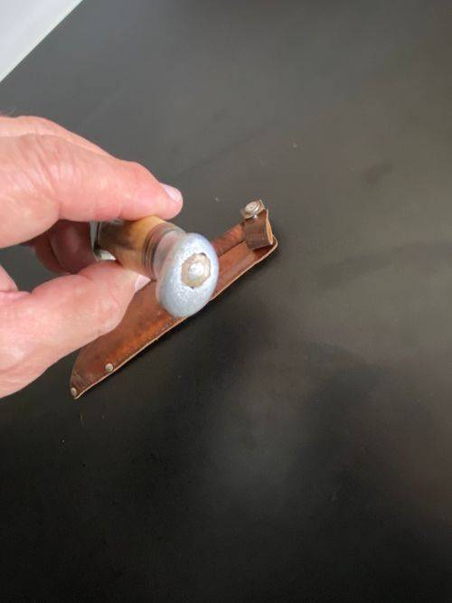 WILLIAM RODGERS-CUT MY WAY-SHEFFIELD ENGLAND-DAGGER-WITH ORIGINAL LEATHER SHEATH-TOTAL LENGTH 220 CM