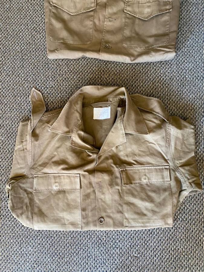 SADF PERIOD NUTRIA SHIRTS-2X LONG SLEEVE-SIZE MEDIUM TO LARGE-1X SHORT SLEEVE-SIZE SMALL