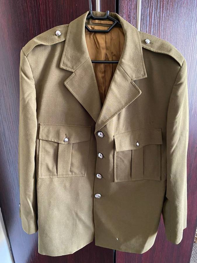 SA MEDICAL CORPS STEP OUT JACKET-SIZE SMALL-MEASURES 46 CM ARMPIT TO ARMPIT