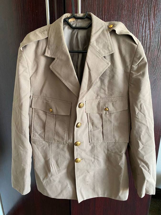 SA MEDICAL CORPS STEP OUT JACKET-SIZE SMALL-MEASURES 46 CM ARMPIT TO ARMPIT