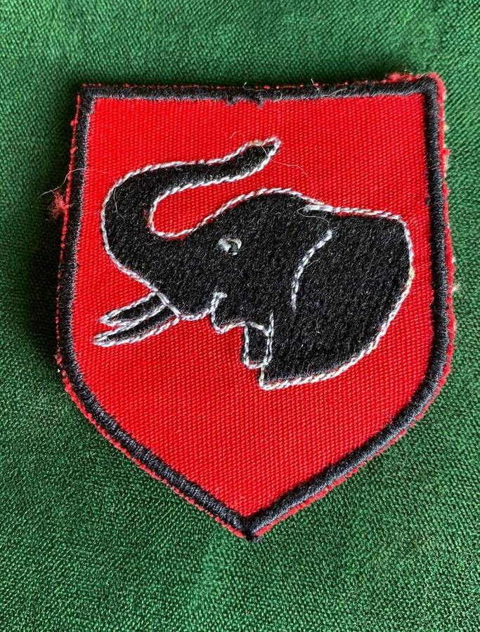 RHODESIA 1 BRIGADE-BULAWAYO ARM PATCH-EMBROIDERED