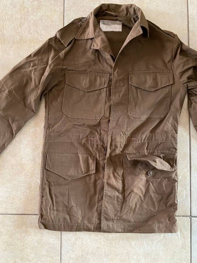 SADF NUTRIA LONG SLEEVE SHIRT SIZE MEDIUM-MEASURES 56 CM ARMPIT TO ARMPIT-BUSH JACKET SIZE SMALL-MEA