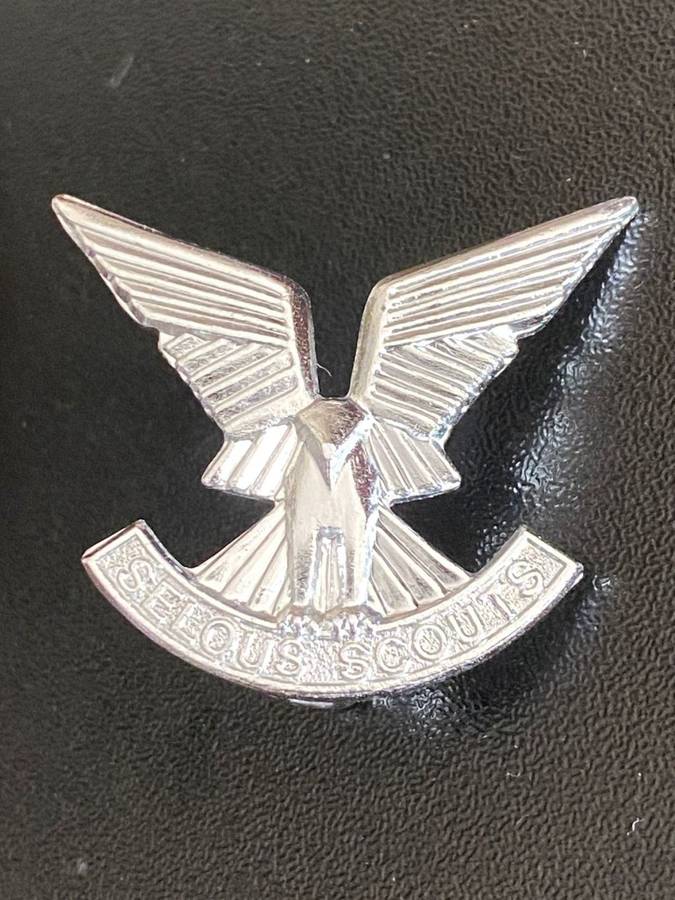 RHODESIA SELOUS SCOUTS BERET (UNWORN CONDITION)SOLD WITH CAP BADGE REUTELER,RHODESIA,MAKERS STAMP-TH