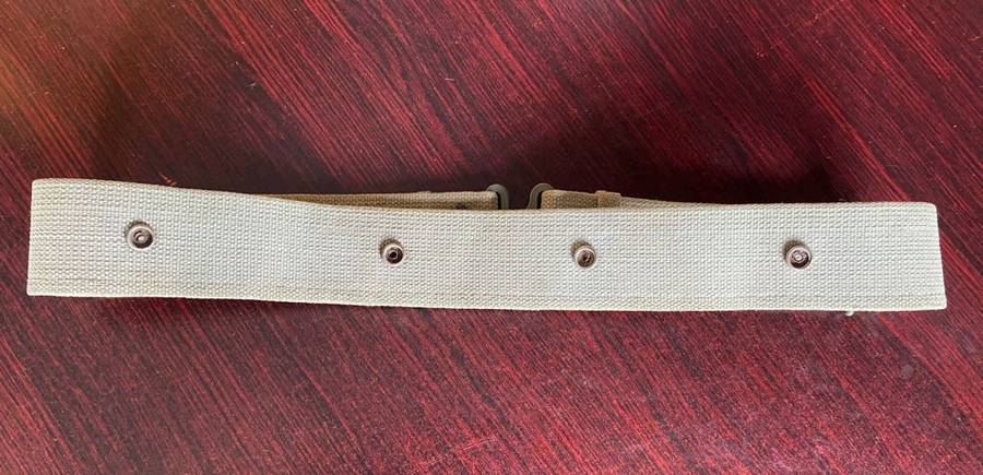 SADF PATTERN 73 WEBBING BELT IN GOOD CONDITION-EXTENDED LENGTH 120 CM