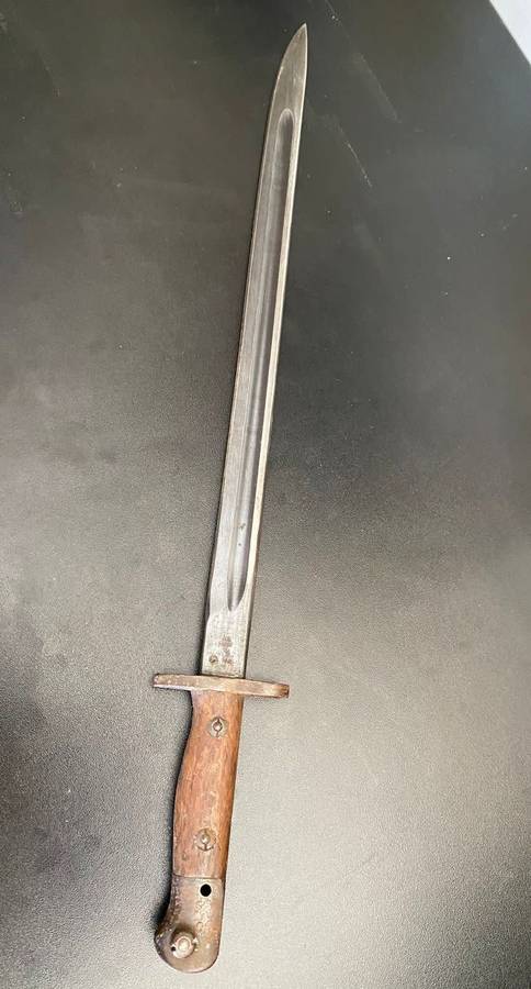 BRITISH 1907 PATTERN BAYONET-SOLD WITHOUT A SCABBARD-STILL IN GOOD CONDITION
