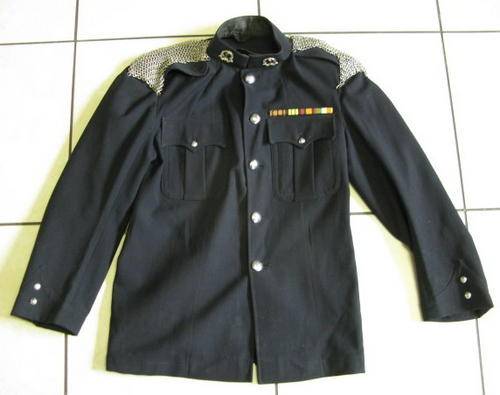 EARLY STEP-OUT UNIFORM JACKET FOR NATAL MOUNTED RIFLES.  SIZE MEDIUM.