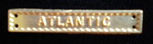 WW2 FULL SIZE ATLANTIC STAR MEDAL RIBBON CLASP