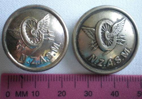 BOER WAR/NZASM:BUTTON-THE NEDERLANDSCHE ZUID-AFRIKAANSCHE SPOORWEG MAATSCHAPPIJ RESPONSIBLE FOR LAYI