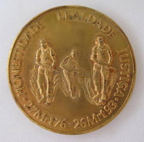 32 BATTALION NUMBERED MEDALLION-NUMBERED 402 & GIVEN TO THE MEMBERS OF 32 BATTALION WITH THE CLOSURE