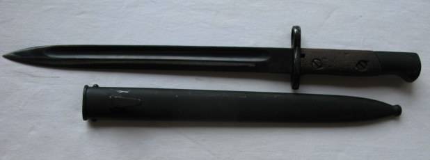 1907 PATTERN BAYONET BY SIMSON&CO SUHL WITH SCABBARD