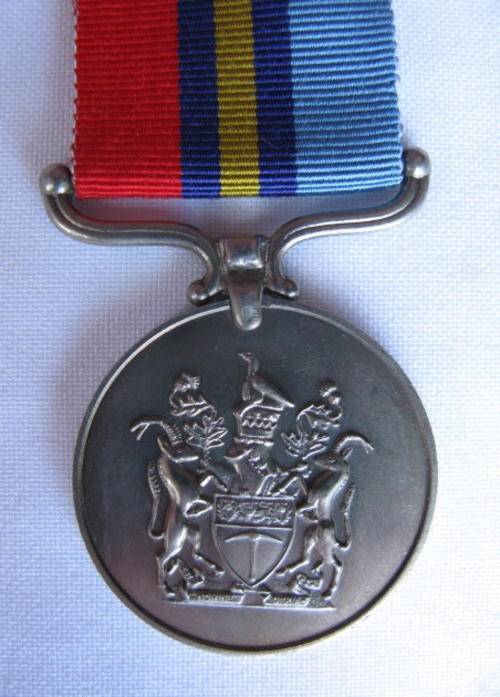 FULL SIZE RHODESIAN GSM MEDAL AWARDED TO: PR 8937 RFN P.P SCHMIDT-THE MEDAL IS UNRESEARCHED