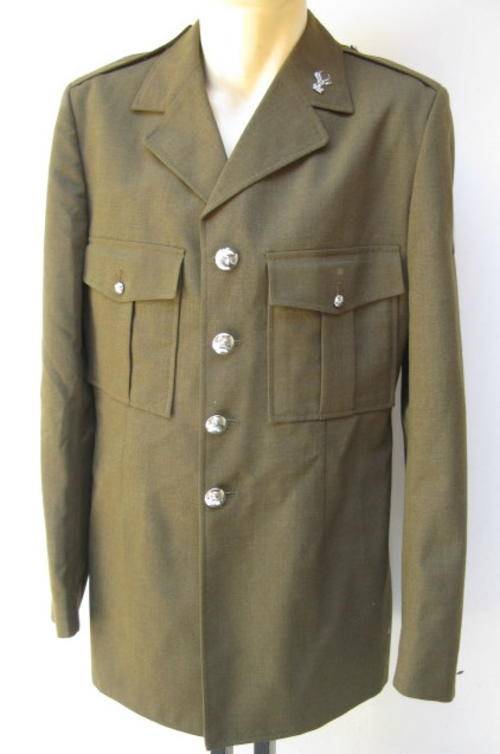 SANDF INFANTRY STEP OUT JACKET-LABELLED & DATE 1981-SIZE MEDIUM-MEASURES 48 CM ARMPIT TO ARMPIT-GOOD