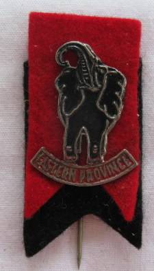 EASTERN PROVINCE RUGBY LAPEL PINS 1960'S - 70'S
