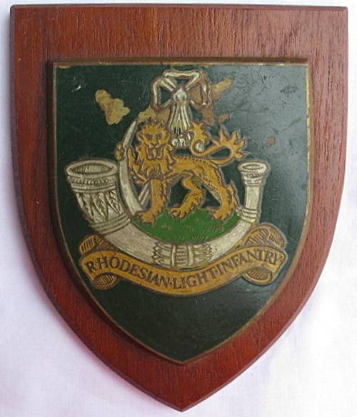 RHODESIAN LIGHT INFANTRY PLAQUE