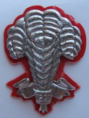 1 SA INFANTRY BERET BADGE WORN 1983 - 2003 - 2 PINS