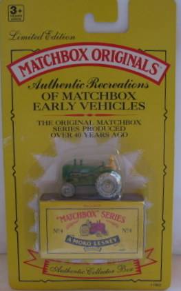 MATCHBOX NO 4 AUTHENTIC RECREATION