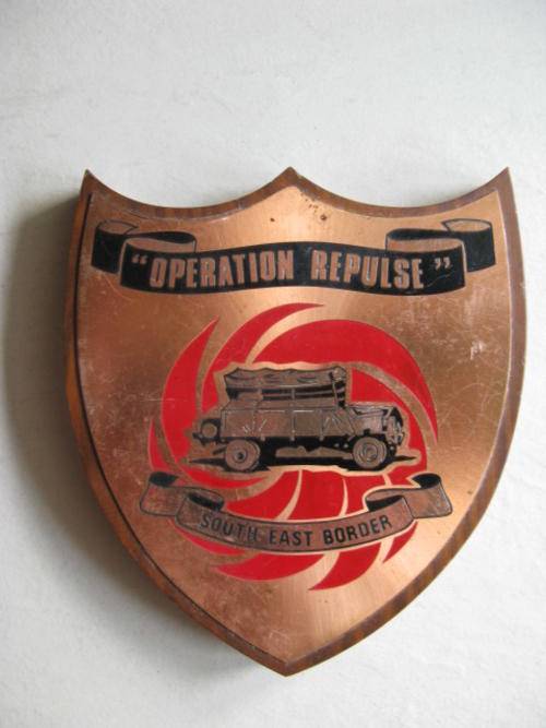 RHODESIAN OPERATION REPULSE PLAQUE