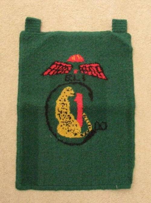 RHODESIA LIGHT INFANTRY WALL HANGER - ORIGINAL PERIOD ITEM - MEASURES 38 X 52CM