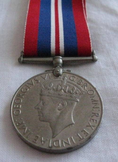 WW2 WAR MEDAL FULL SIZE - UNNAMED