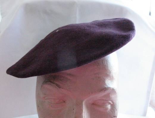 SA PARA BERET BORDER WAR PERIOD SOLD WITHOUT BADGE - SIZE 52