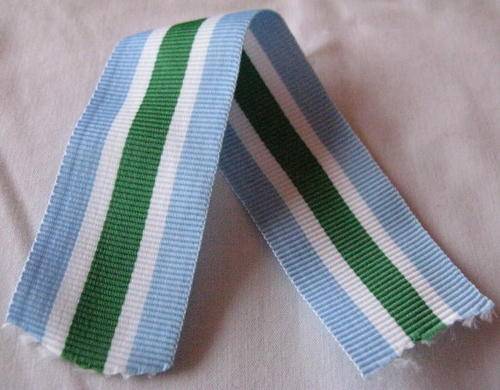 FULL SIZE UNITAS MEDAL RIBBON - LENGTH 15CM