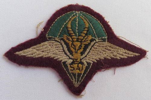 1 PARA BATTALION BERET BADGE 1969-1970-ORIGINAL-OTHER RANKS