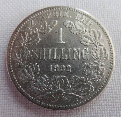 1892 SILVER ONE SHILLING