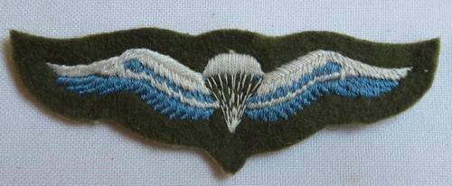 VERY SCARCE ORIGINAL CLOTH STATIC LINE WING 1960'S