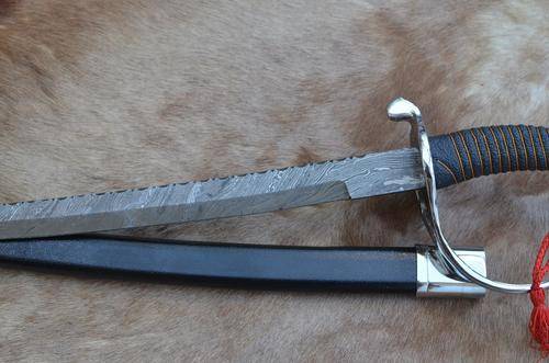 -Handmade--Damascus steel-Sword