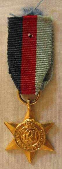 NO. 4330)  WW2 - 1939-45.  STAR MINIATURE.