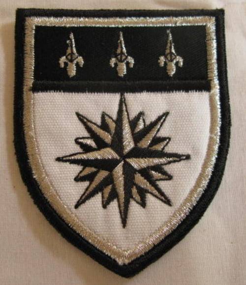 NO. 5122)  1 RECCE REGT. BLAZER POCKET BADGE - COPY.