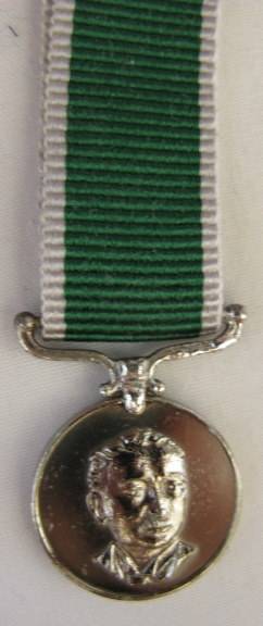 RHODESIA - PRISON GENERAL SERVICE MEDAL - MINIATURE.
