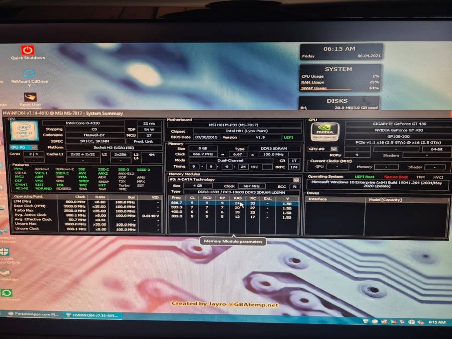 Intel 4th Gen I3 bundle