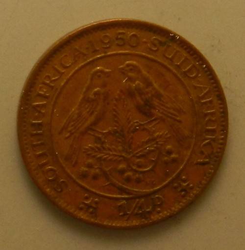 1950 QUARTER PENNY - EF