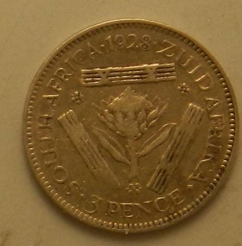 1928 3 PENCE - VF