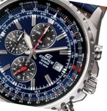 Last One!! CASIO Edifice EF527L Chronograph Aviators Slide Rule Gents Watch++In Stock++