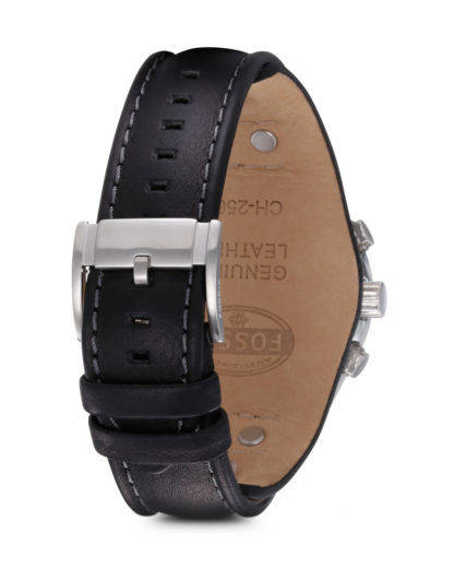 FOSSIL GENTS Coachman Blue Quartz Chrono Leather Watch Brand new in Box!!++LAST ONE!!
