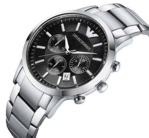 EMPORIO ARMANI AR2434 GENTS CHRONOGRAPH WATCH**BRAND NEW IN BOX**Reduced to Go!!