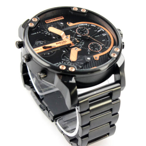DIESE XXL BIG DADDY 57mm 4 TIMEZONE Watch++R8999.99++BRAND NEW  IN BOX++The Black Beast++