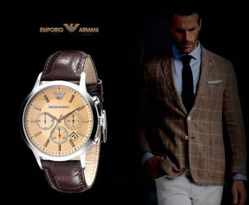 EMPORIO ARMANI GIANI CHRONO WATCH-EXQUISITE STYLE AND ELEGANCE!!++BRAND NEW++R6499.99++Please Read++