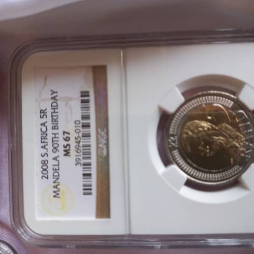 Wow!! Full Set Madiba MS62-MS67 IN WOODEN BOX-NGC GRADED