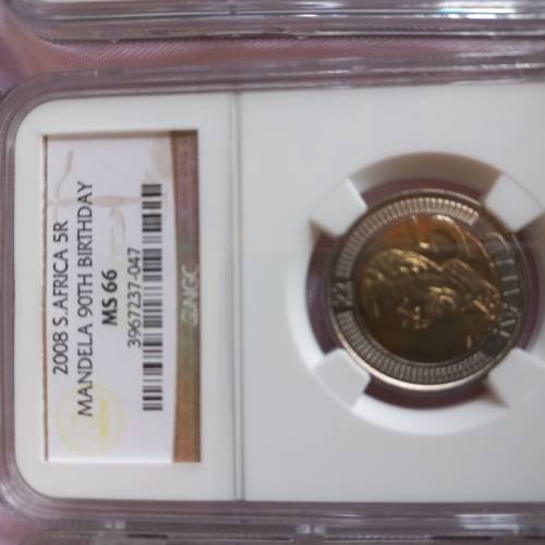 Wow!! Full Set Madiba MS62-MS67 IN WOODEN BOX-NGC GRADED