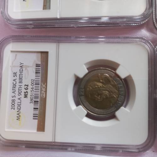 Wow!! Full Set Madiba MS62-MS67 IN WOODEN BOX-NGC GRADED