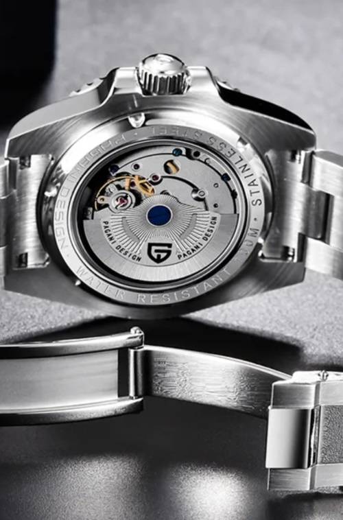 R6900!! Pagani GMT BATMAN AUTOMATIC SAPPHIRE CRYSTAL GLASS | LOADED!!