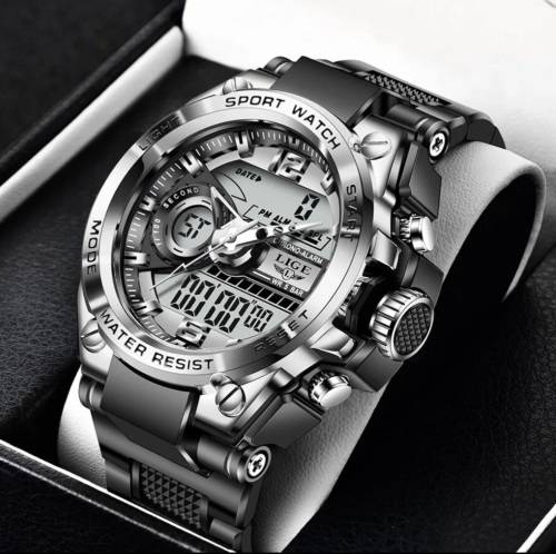 Stunner!! Latest LIGE GENTS SPORTWATCH NEW IN BOX