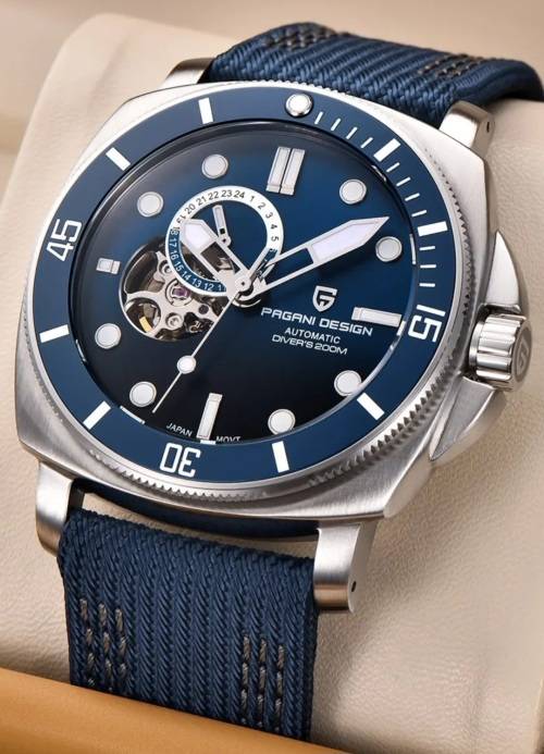 EXCLUSIVE!! OPEN HEART SEIKO AUTOMATIC NH39A MVT BY PAGANI DESIGN 200M WATER RESISTANT !!