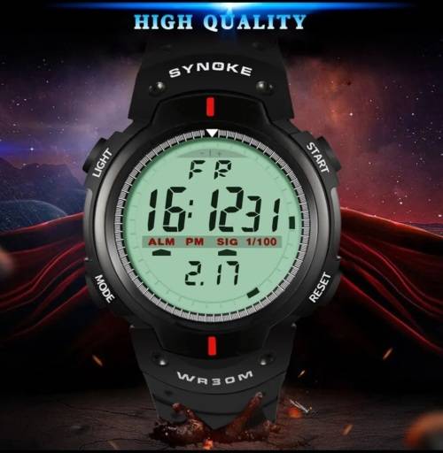 WoW!! New Synoke Hiking Sportwatch Led big reader