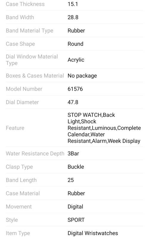 WoW!! New Synoke Hiking Sportwatch Led big reader