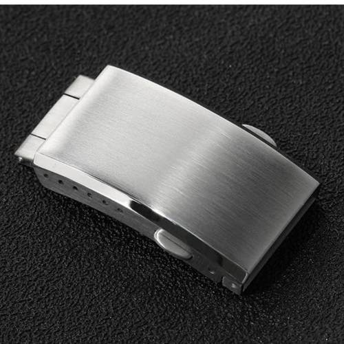 Seiko clasp 20mm Watchdives-(MUST HAVE) - No logo.-Get rid of your cheap flat pressed clasp.