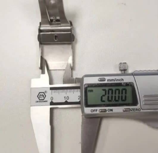 Seiko clasp 20mm Watchdives-(MUST HAVE) - No logo.-Get rid of your cheap flat pressed clasp.